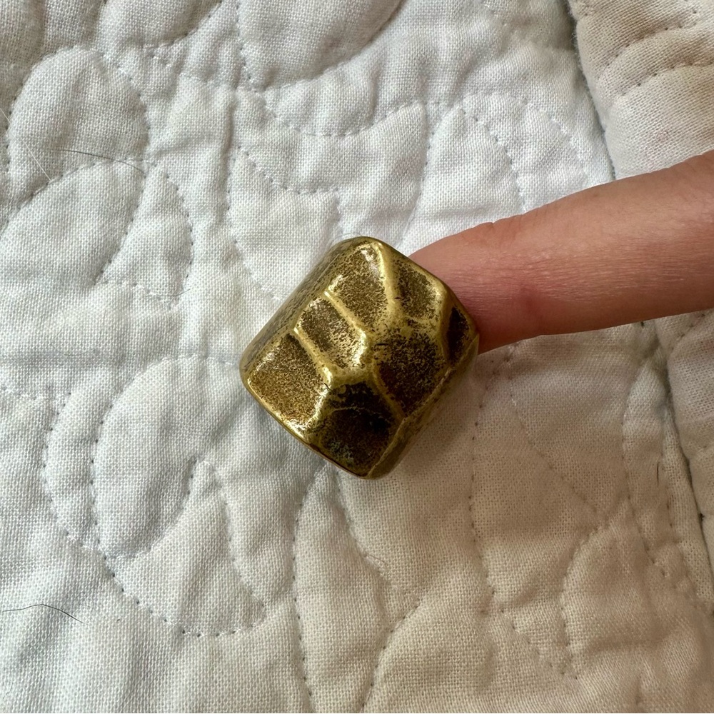 Chunky Gold Statement Ring
